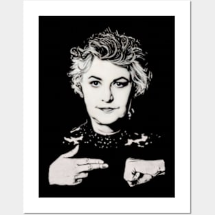 Dorothy Zbornak Run the Jewels /// Bea Arthur Tribute Posters and Art